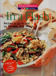 Cover of: In a flash: recipes in 15, 20, and 30 minutes, with menus