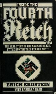 Cover of: Inside the Fourth Reich by Erich Erdstein
