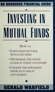 Cover of: Investing in Mutual Funds (No Nonsense Financial Guides)