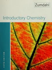 Cover of: Introductory chemistry