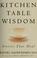 Cover of: Kitchen table wisdom