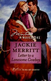 Cover of: Letter to a lonesome cowboy