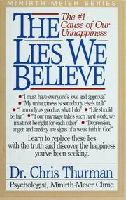 Cover of: The lies we believe