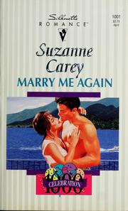 Cover of: Marry me again
