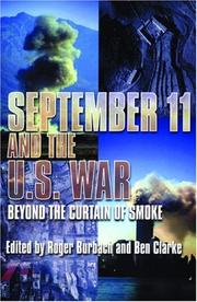 Cover of: September 11 and the U.S. War: Beyond the Curtain of Smoke