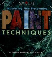 Cover of: Mastering fine decorative paint techniques