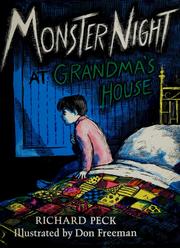 Cover of: Monster night at Grandma's house by Richard Peck