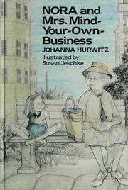 Cover of: Nora and Mrs. Mind-Your-Own-Business