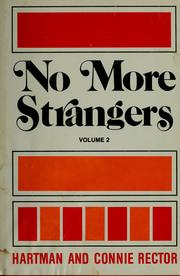 Cover of: No more strangers