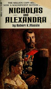 Cover of: Nicholas and Alexandra by Robert K. Massie