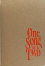 Cover of: One song for two