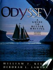 Cover of: Odyssey by William J. Kelly undifferentiated, Deborah L. Lawton