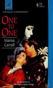 Cover of: One to One