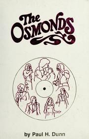 Cover of: The Osmonds by Paul H. Dunn