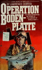 Cover of: Operation Bodenplatte