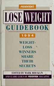 Cover of: Prevention's Lose weight guidebook, 1994