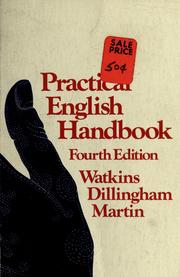 Cover of: Practical English handbook by Floyd C. Watkins