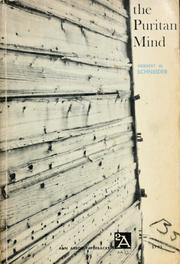 Cover of: The Puritan mind. by Herbert Wallace Schneider