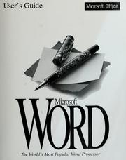 Cover of: Microsoft Word by Microsoft Corporation
