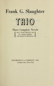 Cover of: Trio, three complete novels