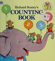 Cover of: Richard Scarry's counting book