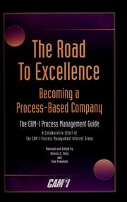 Cover of: The Road to Excellence by 