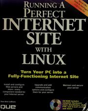 Cover of: Running a perfect Internet site with Linux by Dee-Ann LeBlanc