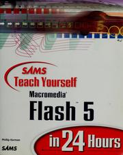 Cover of: Sams teach yourself Macromedia Flash 5 in 24 Hours