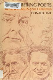 Cover of: Remembering poets: reminiscences and opinions : Dylan Thomas, Robert Frost, T. S. Eliot, Ezra Pound