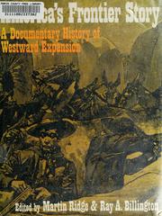 Cover of: America's frontier story by Martin Ridge