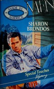 Cover of: Special Touches by Sharon Brondos
