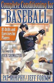 Cover of: Complete conditioning for baseball