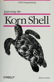 Cover of: Learning the Korn shell