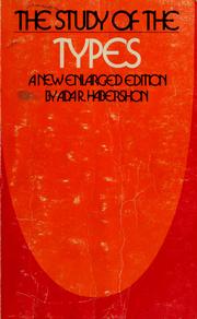 Cover of: The study of the types by Habershon, Ada R.