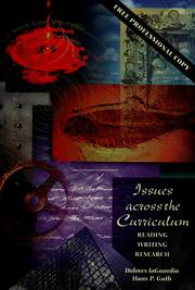 Cover of: Issues across the curriculum by Dolores LaGuardia