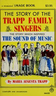 Cover of: The story of the Trapp Family Singers