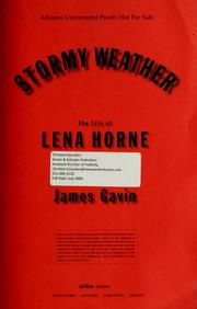 Cover of: Stormy weather by Gavin, James