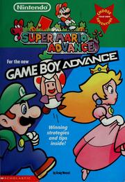 Cover of: Super Mario Advance (Gameboy) by Craig Wessel