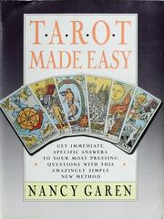 Cover of: Tarot made easy by Nancy Garen
