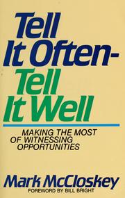 Tell It Often-Tell It Well by Mark McCloskey