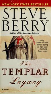 Cover of: The Templar Legacy: A Novel