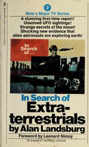 Cover of: In search of extraterrestrials