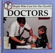 Cover of: Doctors: people who care for our health