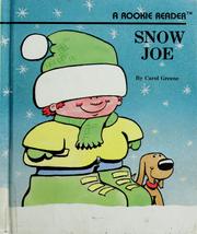 Cover of: Snow Joe by Carol Greene