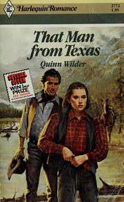 Cover of: That Man From Texas by Quinn Wilder
