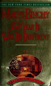 Cover of: This year it will be different, and other stories