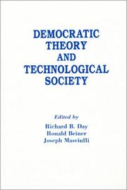 Cover of: Democratic theory and technological society