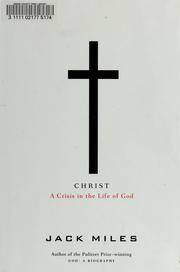 Cover of: Christ: A Crisis in the Life of God