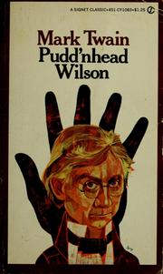 Cover of: The Tragedy of Pudd'nhead Wilson