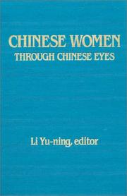 Cover of: Chinese women through Chinese eyes